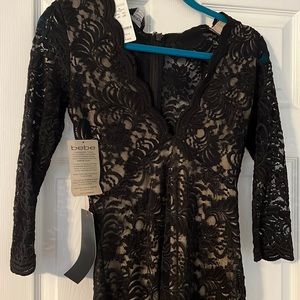 Beautiful brand new black lace dress